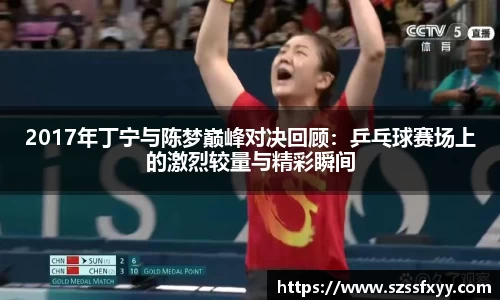2017年丁宁与陈梦巅峰对决回顾：乒乓球赛场上的激烈较量与精彩瞬间